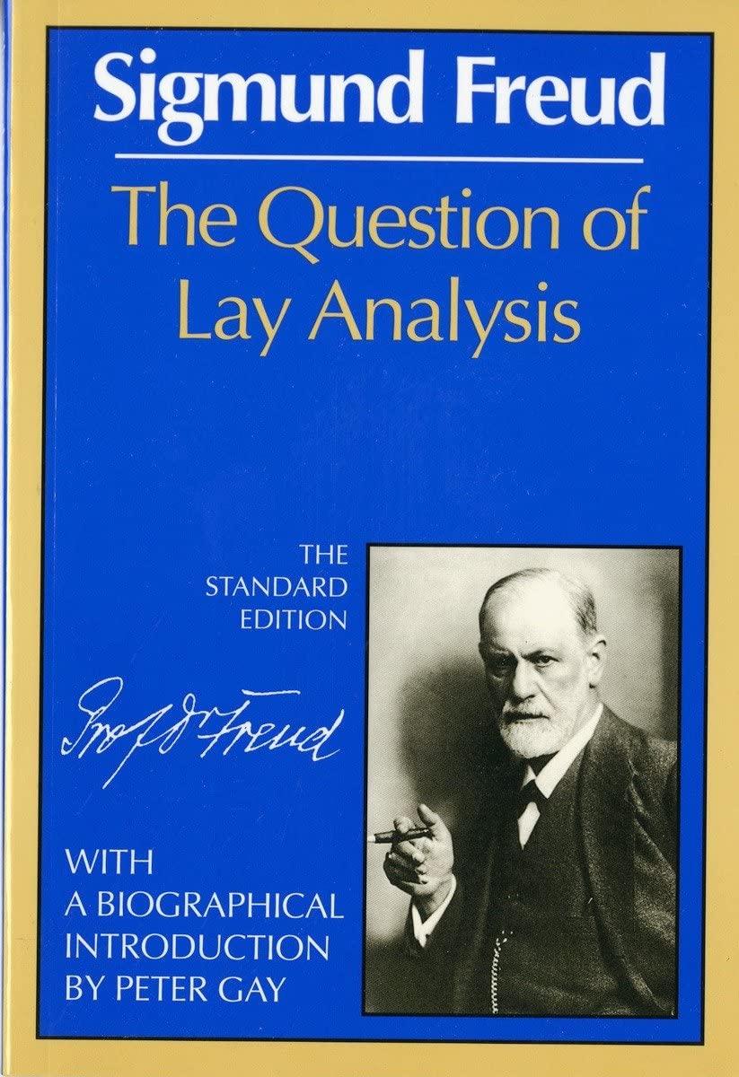 The Question of Lay Analysis: book cover