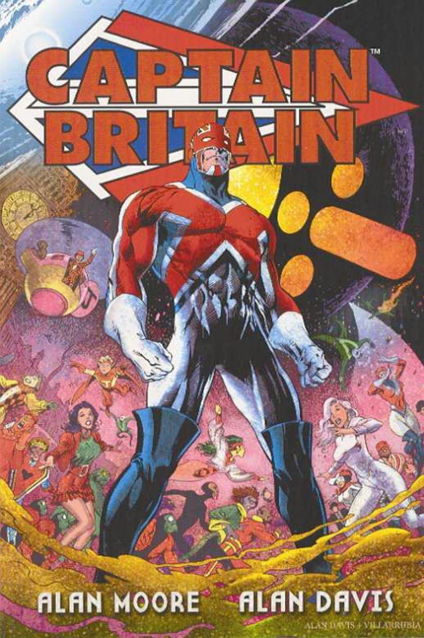 Captain Britain book cover