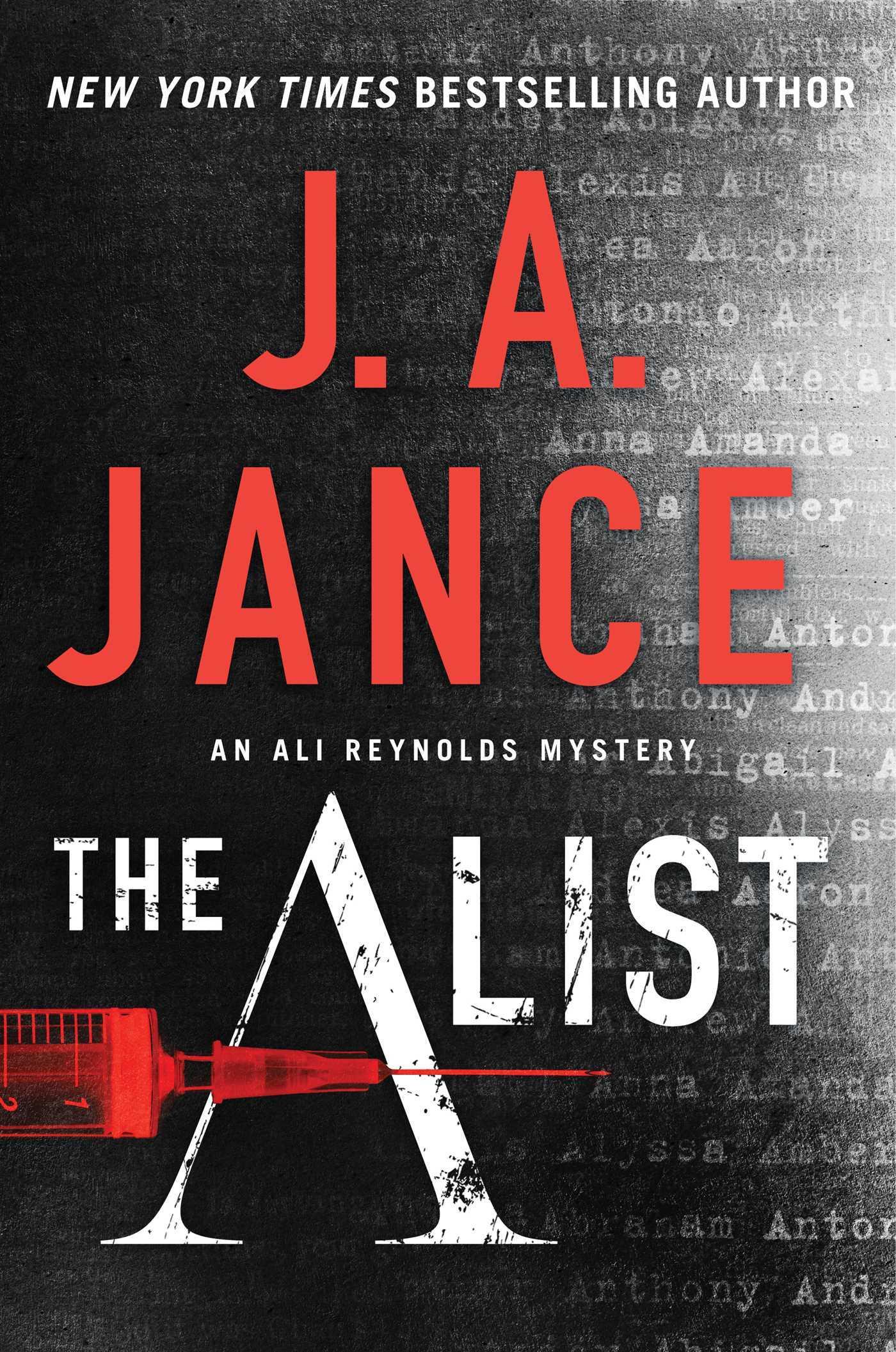 The A List book cover