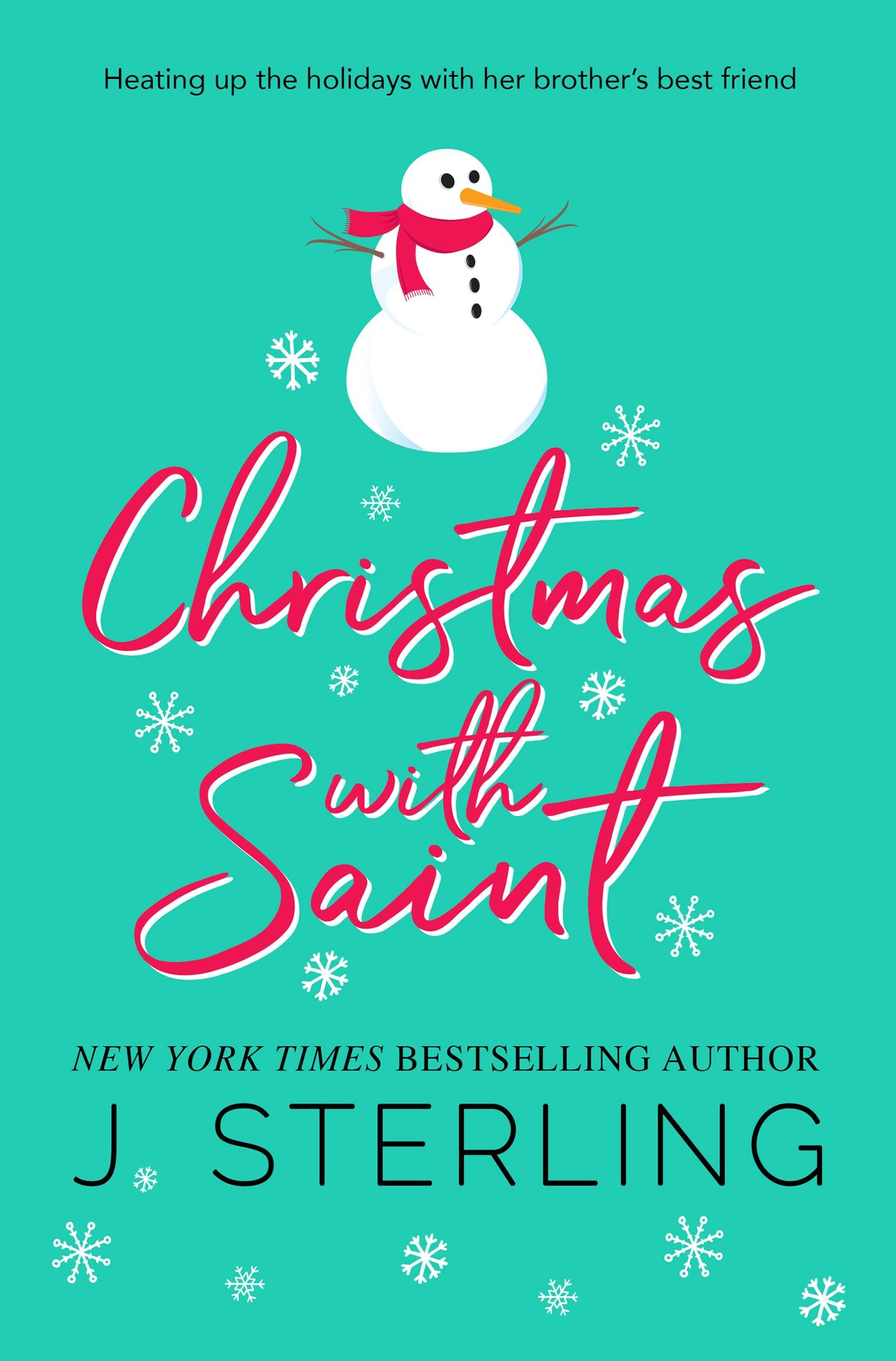 Christmas with Saint book cover