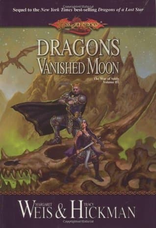 Dragons of a Vanished Moon book cover