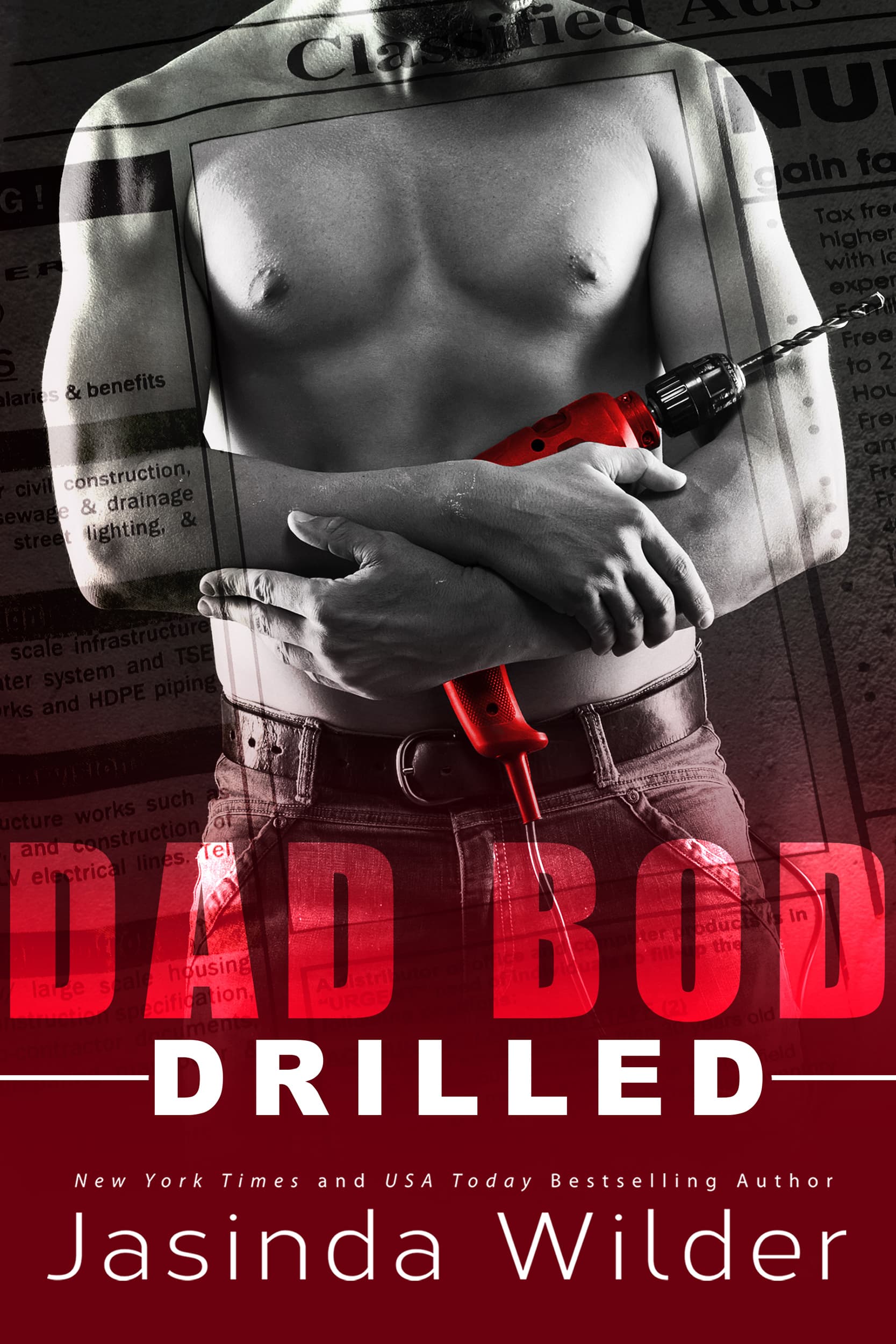 Drilled book cover