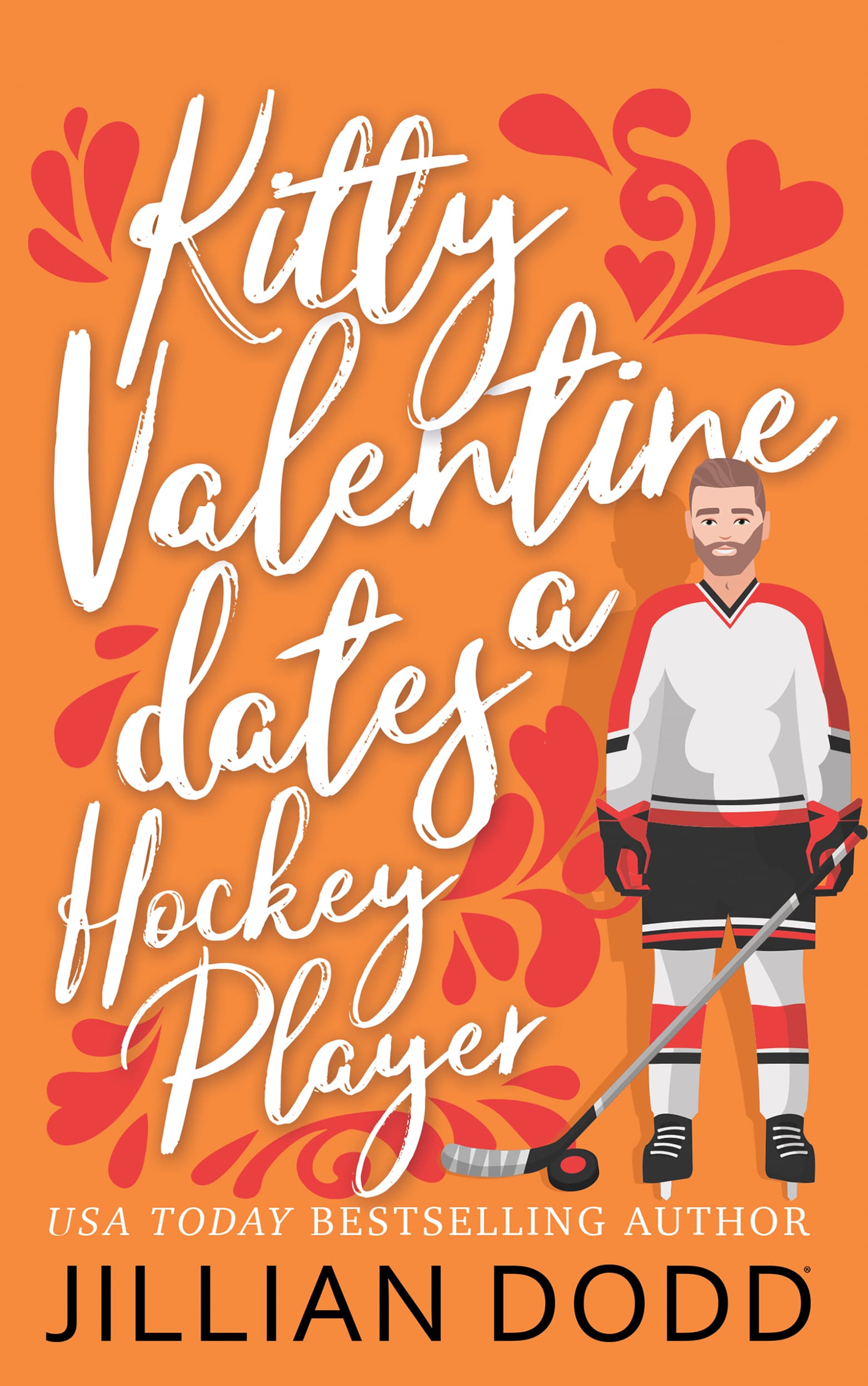 Kitty Valentine Dates a Hockey Player book cover
