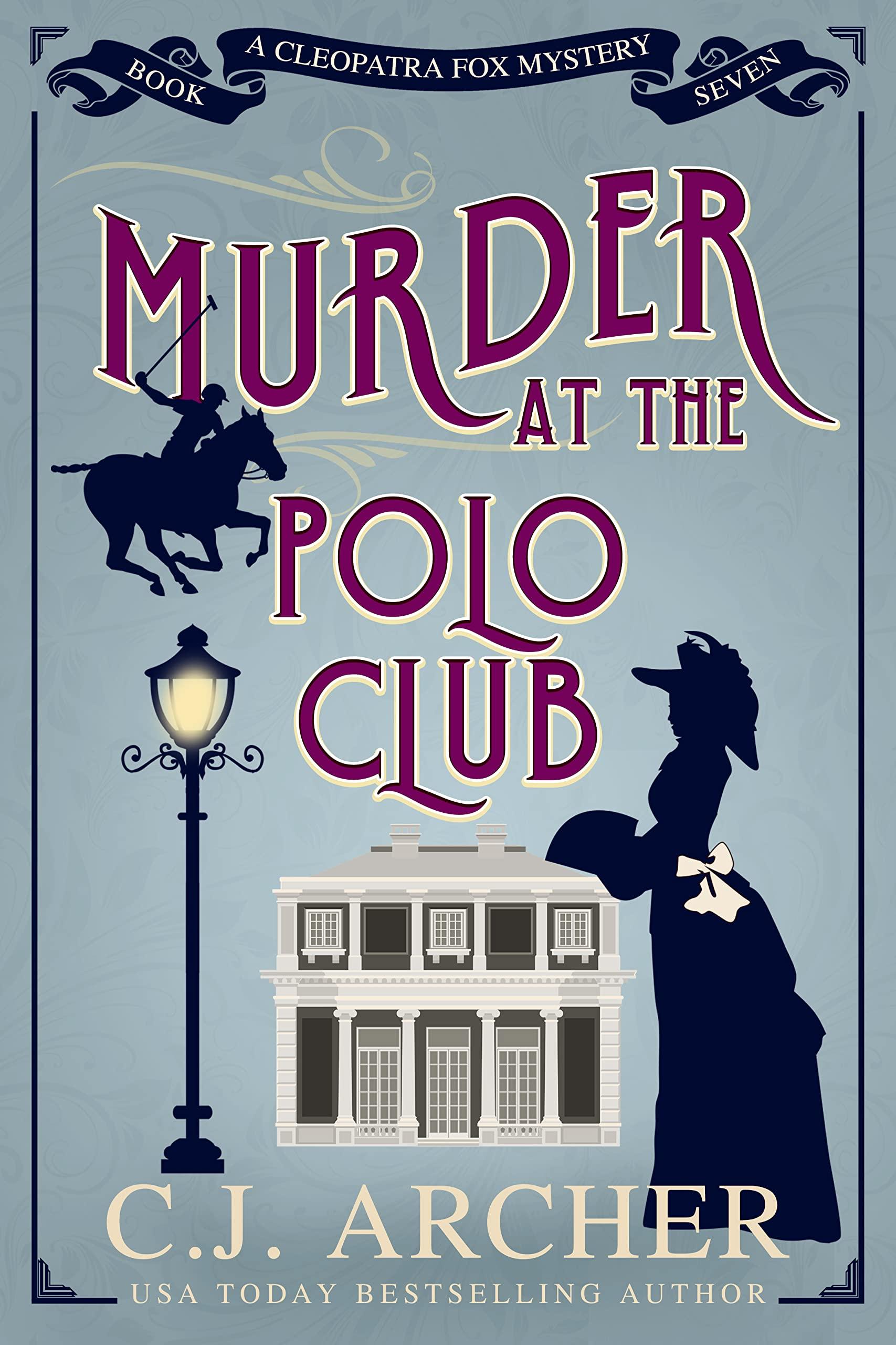 Murder at the Polo Club book cover