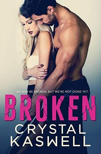 Broken book cover