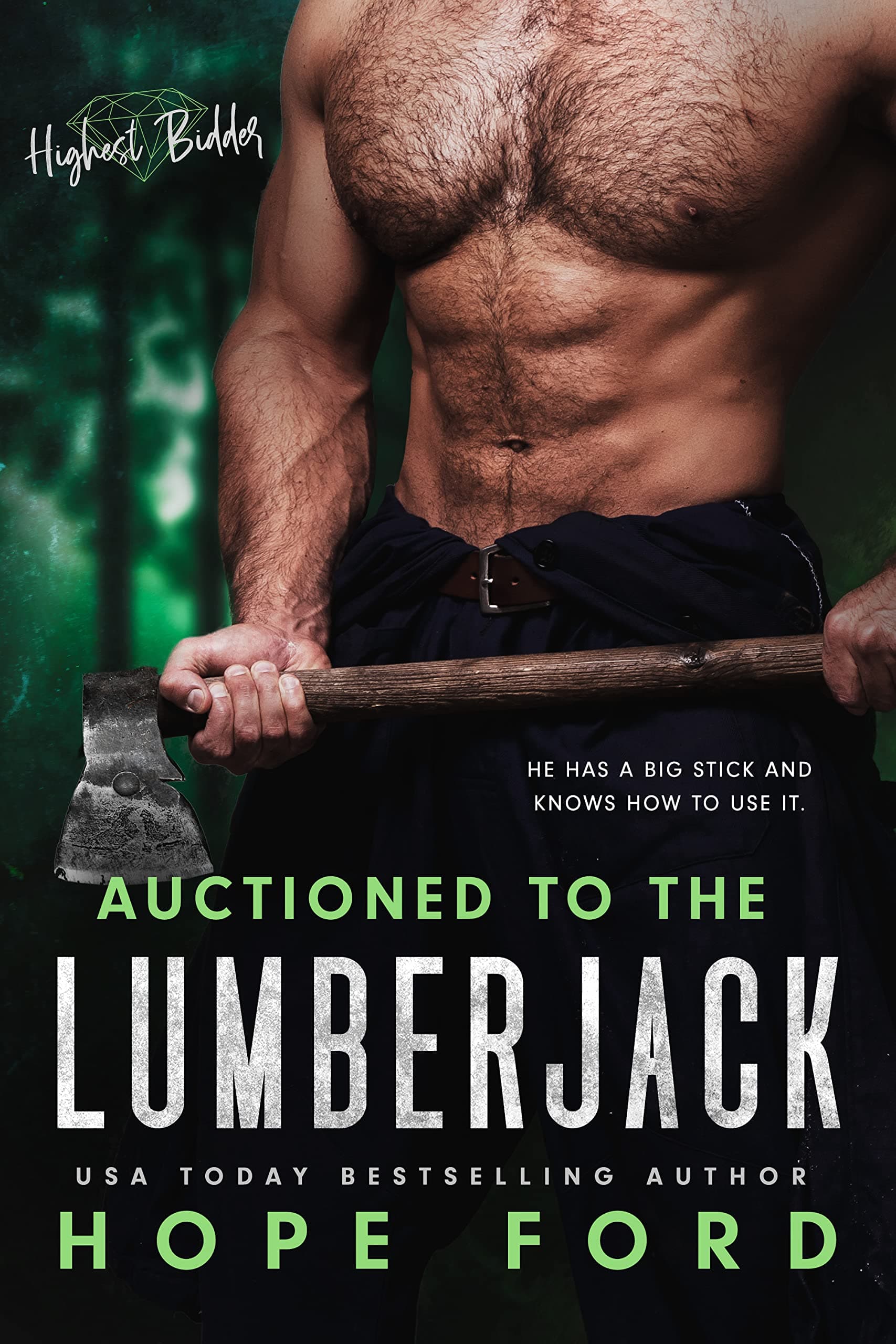 Auctioned to the Lumberjack book cover