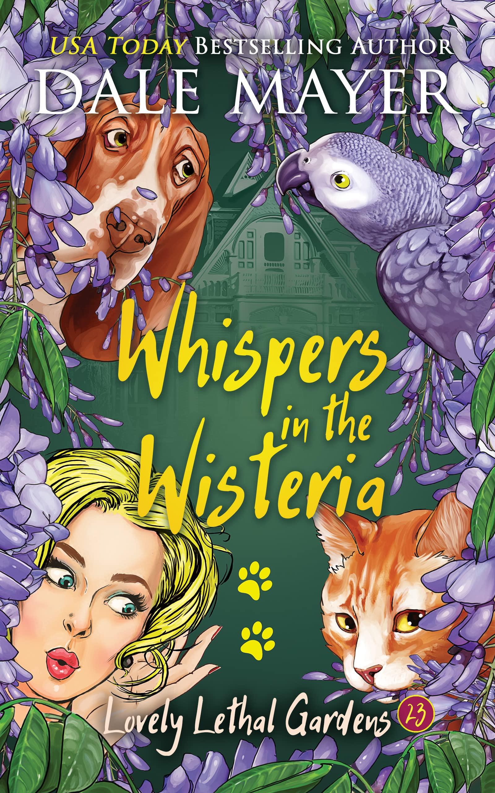 Whispers in the Wisteria book cover