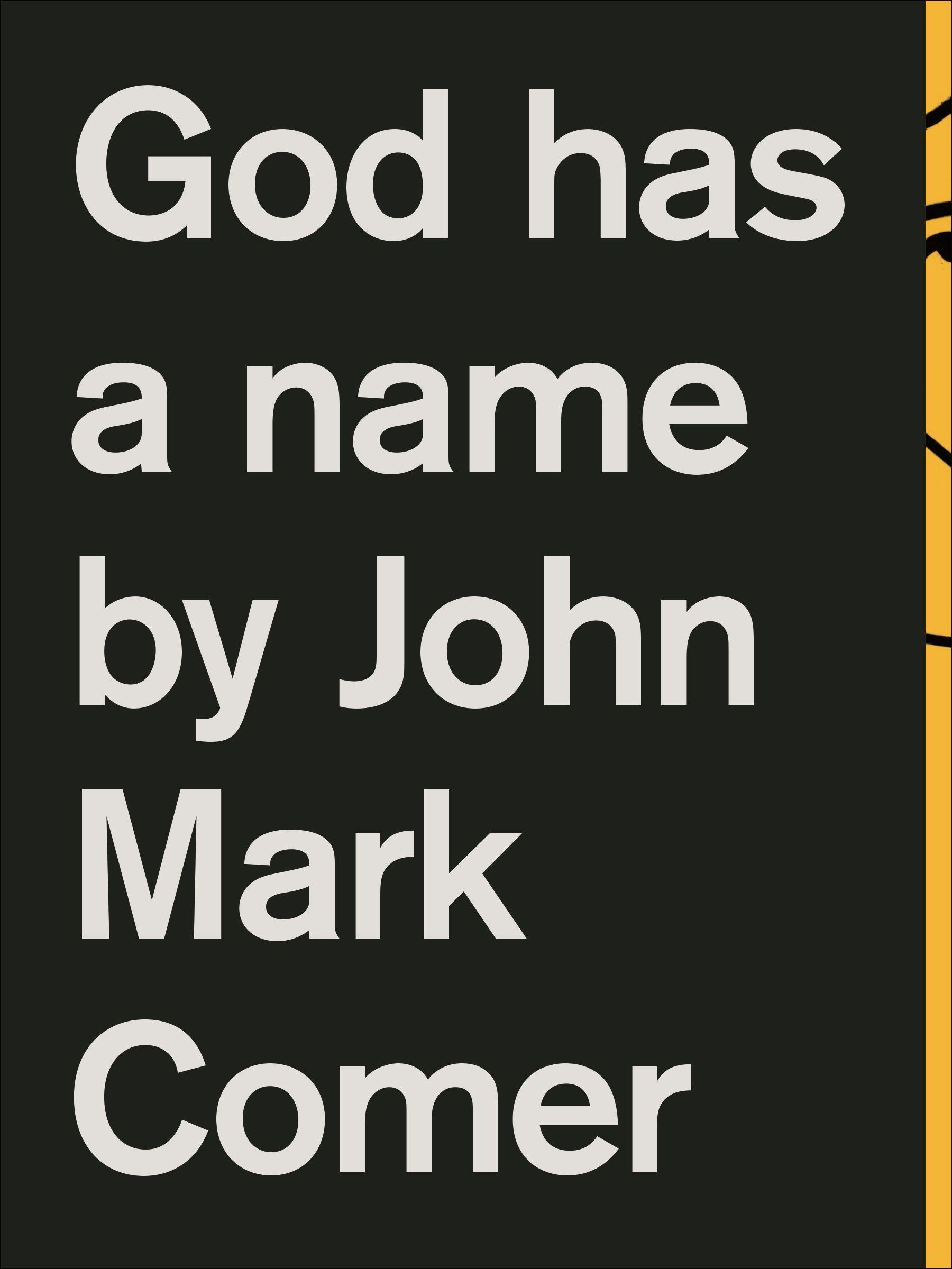 God Has a Name book cover