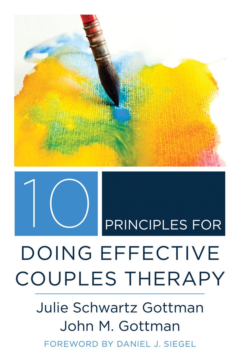 10 Principles for Doing Effective Couples Therapy book cover