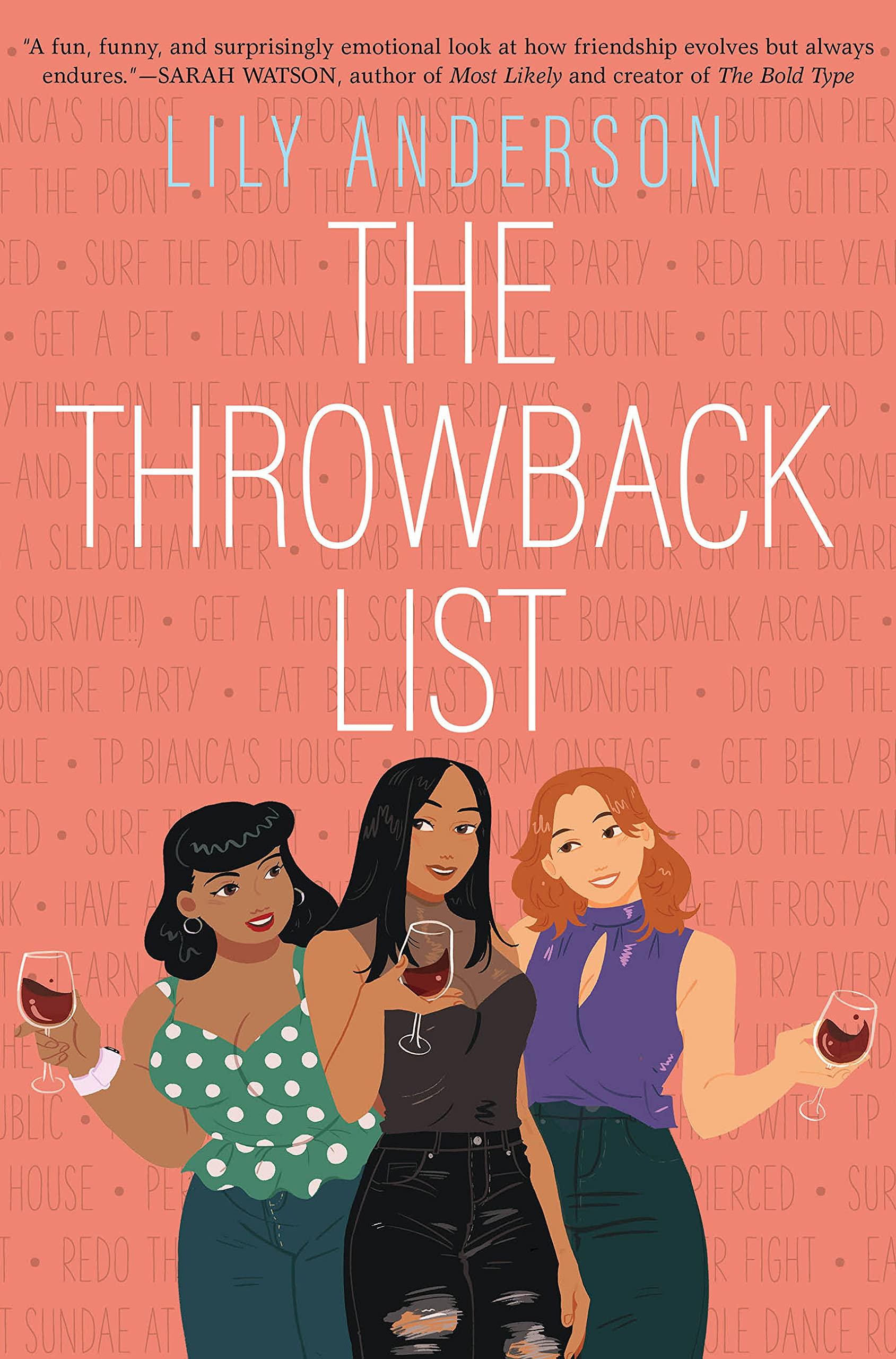 The Throwback List book cover