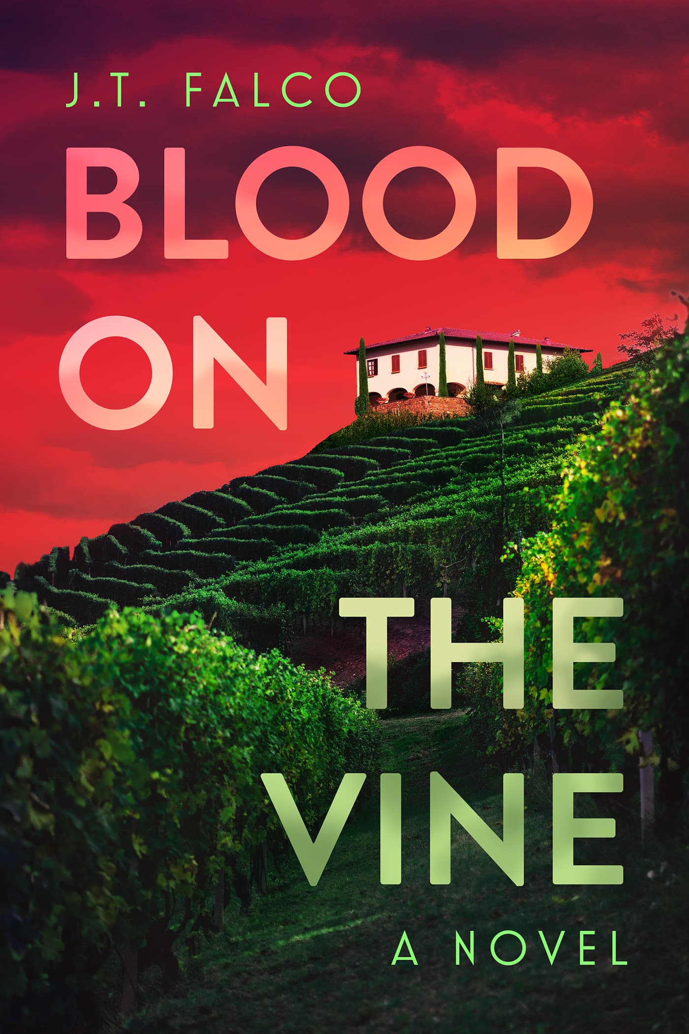 Blood on the Vine book cover