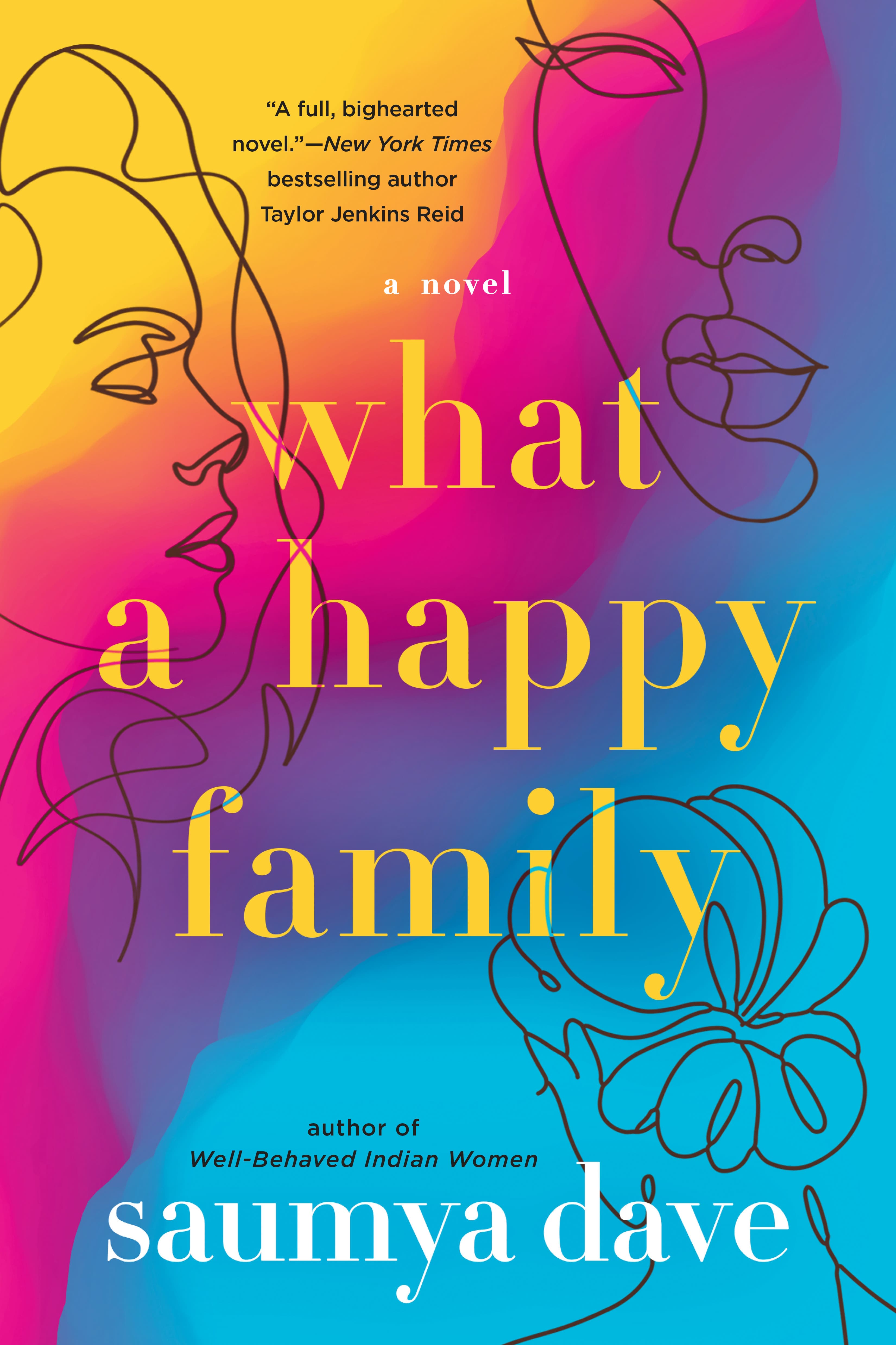 What a Happy Family book cover