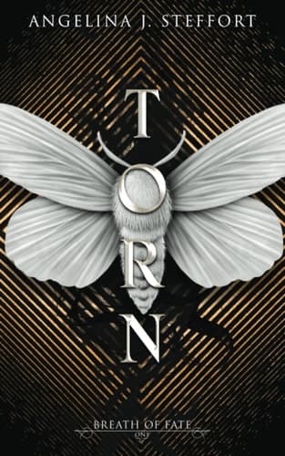 Torn book cover