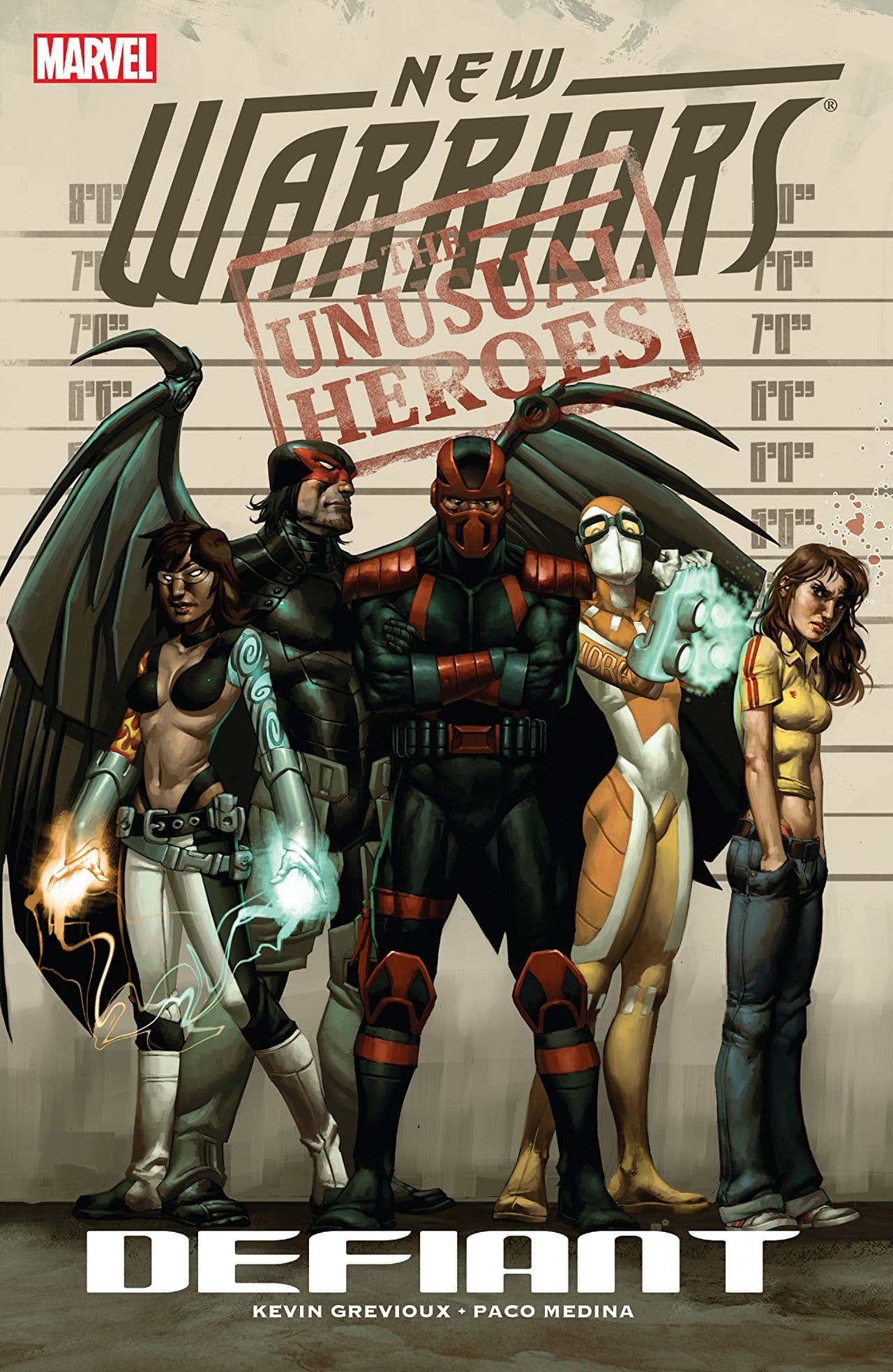 New Warriors, Vol. 1: Defiant book cover