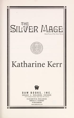 The Silver Mage: Book Four of the Silver Wyrm book cover