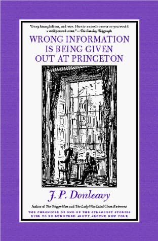 Wrong Information Is Being Given Out at Princeton: The Chronicle of One of the Strangest Stories Ever to Be Rumoured About Around New York book cover