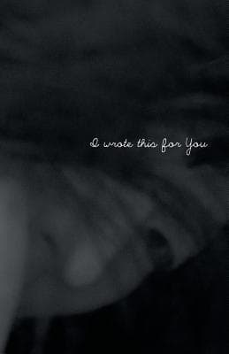 I Wrote This For You book cover