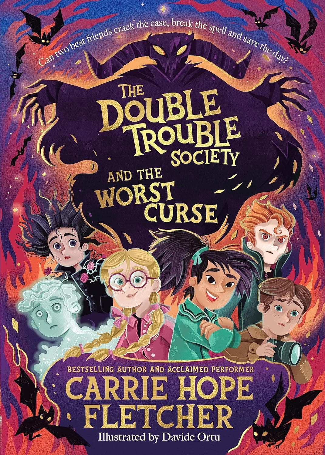 The Double Trouble Society and the Worst Curse book cover