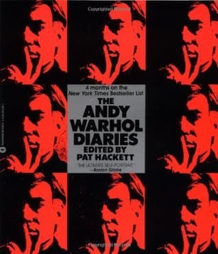 The Andy Warhol Diaries book cover