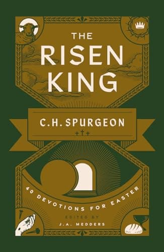 The Risen King: 40 Devotions for Easter from C.H. Spurgeon book cover