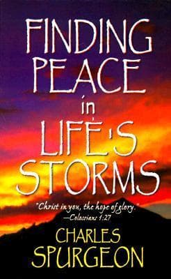 Finding Peace in Life's Storms book cover
