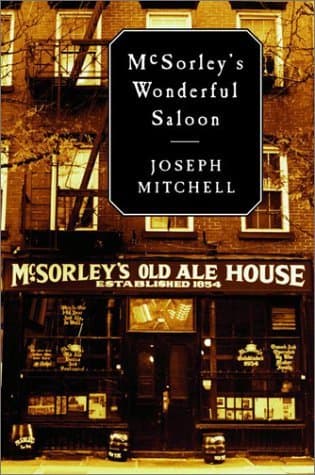 McSorley's Wonderful Saloon book cover