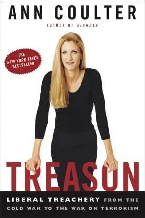 Treason: Liberal Treachery from the Cold War to the War on Terrorism book cover