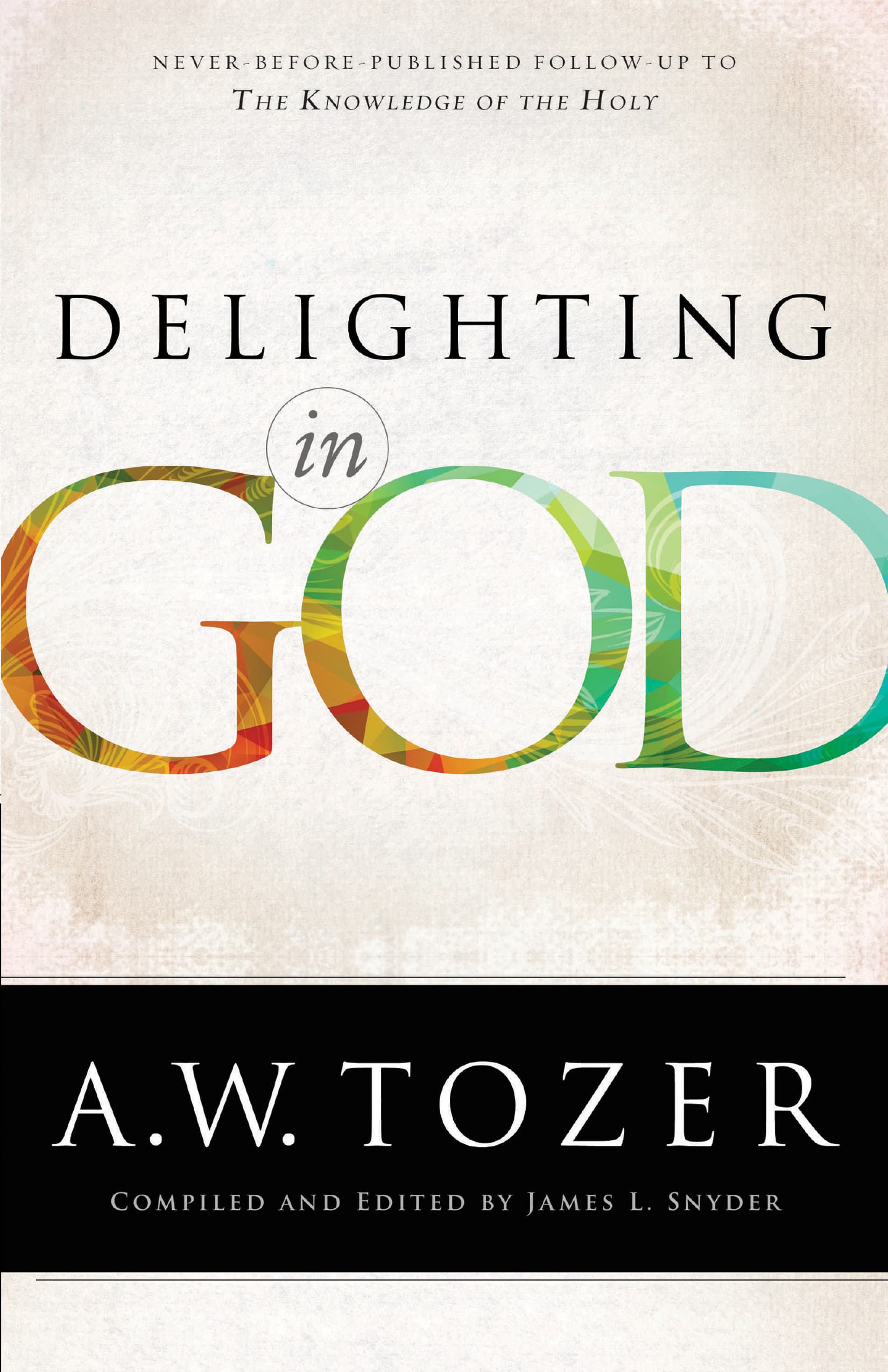 Delighting in God book cover