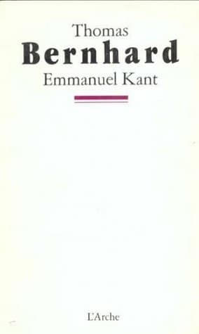 Emmanuel Kant book cover