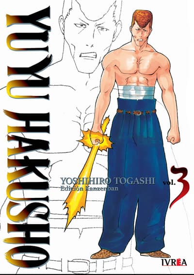 Yu Yu Hakusho, vol. 3 book cover