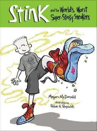 Stink and the World's Worst Super-Stinky Sneakers book cover