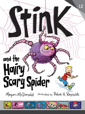 Stink and the Hairy, Scary Spider book cover
