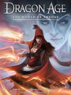 Dragon Age: The World of Thedas Volume 1 book cover