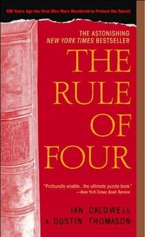 The Rule of Four book cover