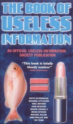 Book of Useless Information book cover