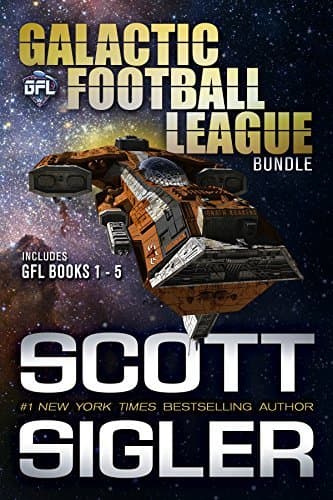 Galactic Football League Bundle: Space opera adventure with aliens, intruigue, and sports superstars book cover