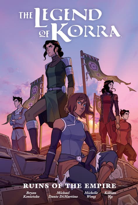 The Legend of Korra: Ruins of the Empire book cover