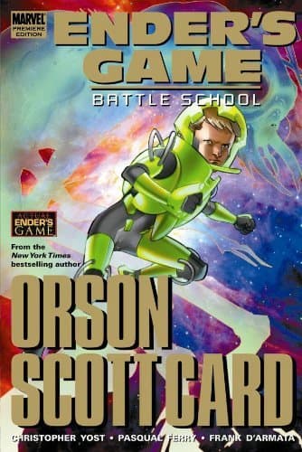Ender's Game, Volume 1: Battle School book cover