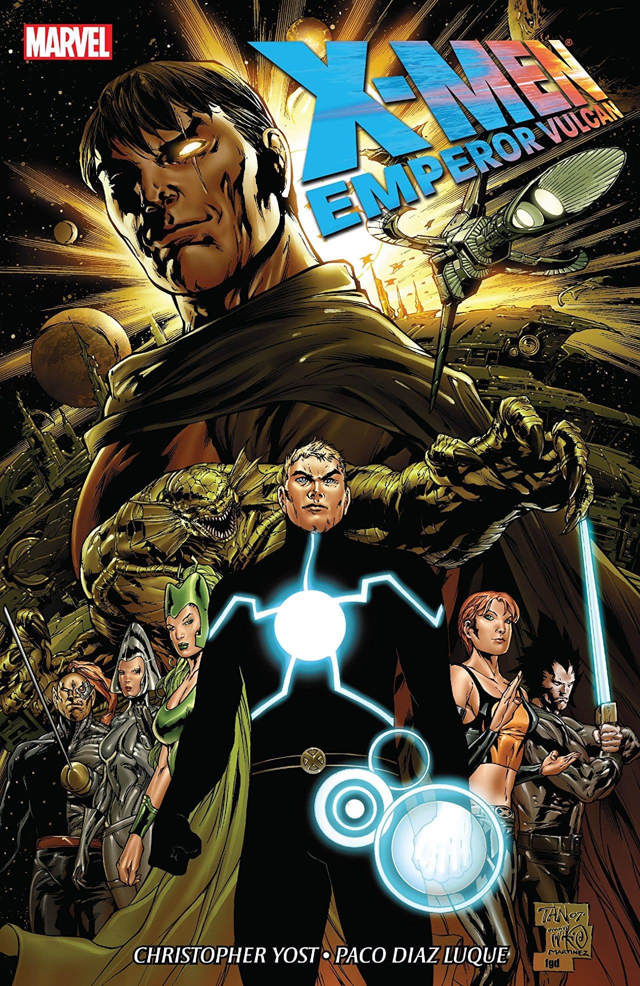 X-Men: Emperor Vulcan book cover