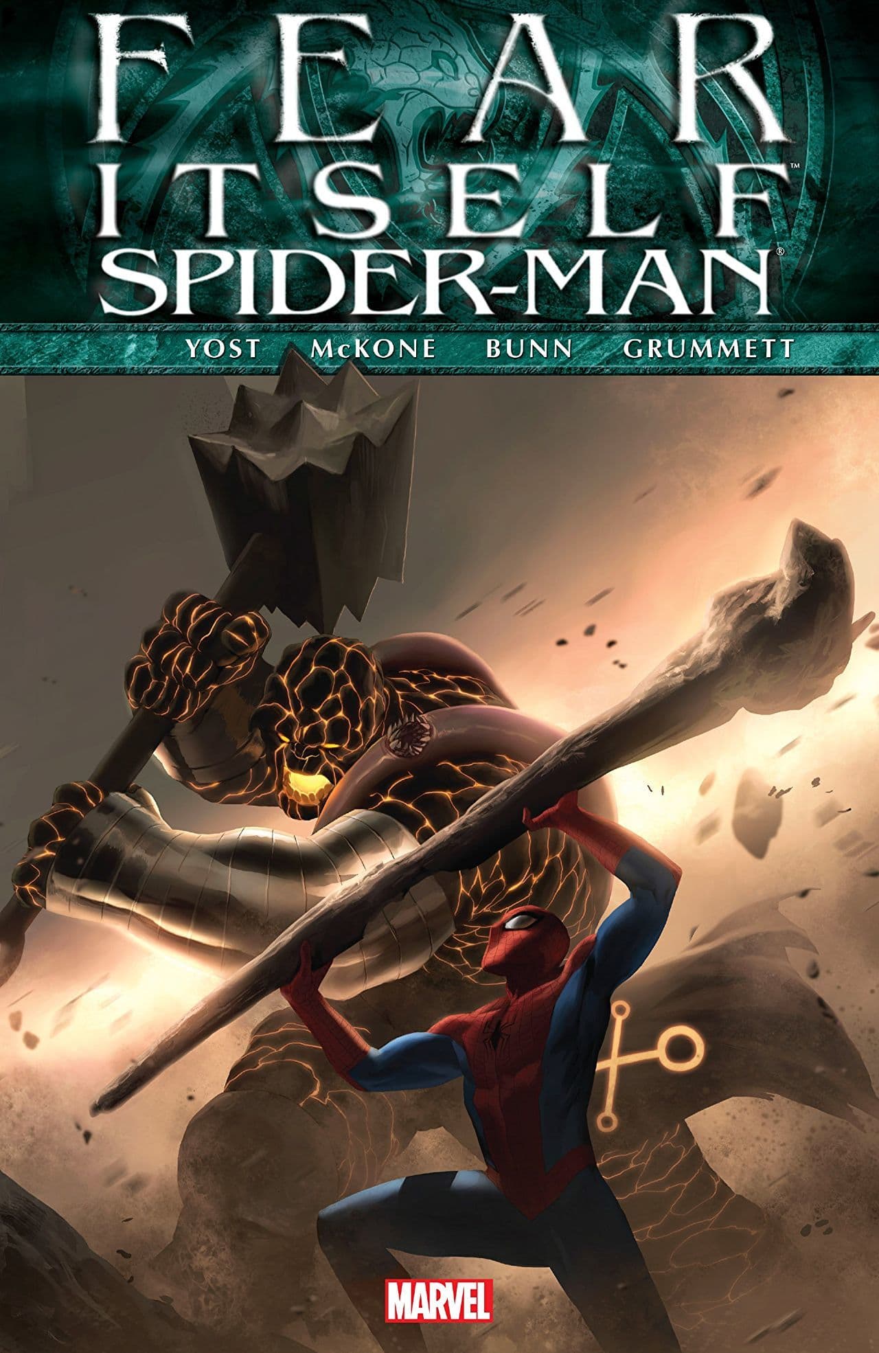 Fear Itself: Spider-man book cover