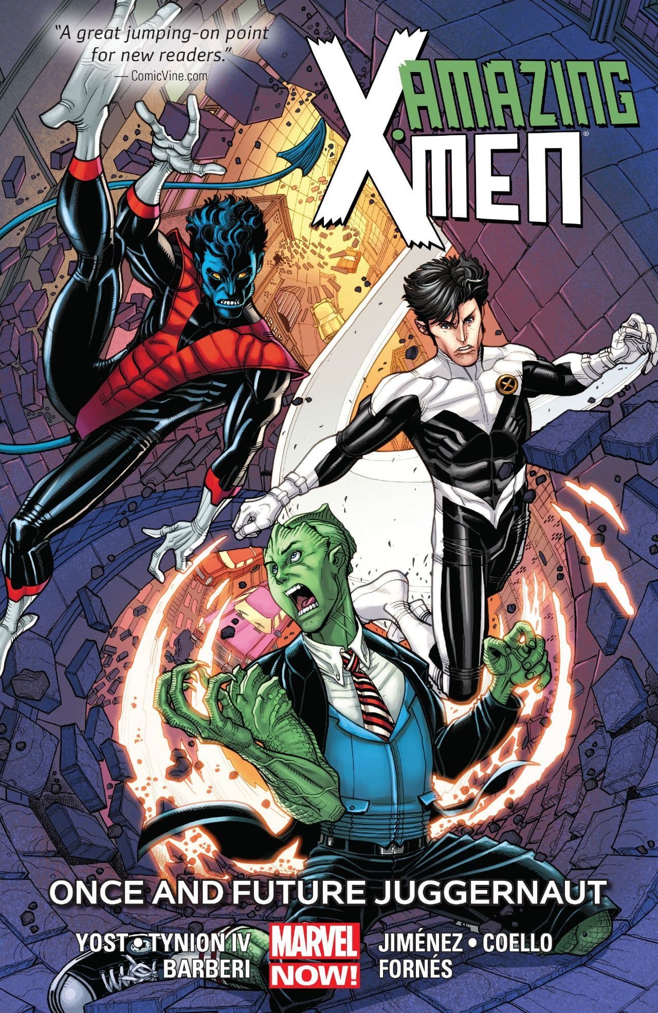 Amazing X-Men, Vol. 3: Once and Future Juggernaut book cover