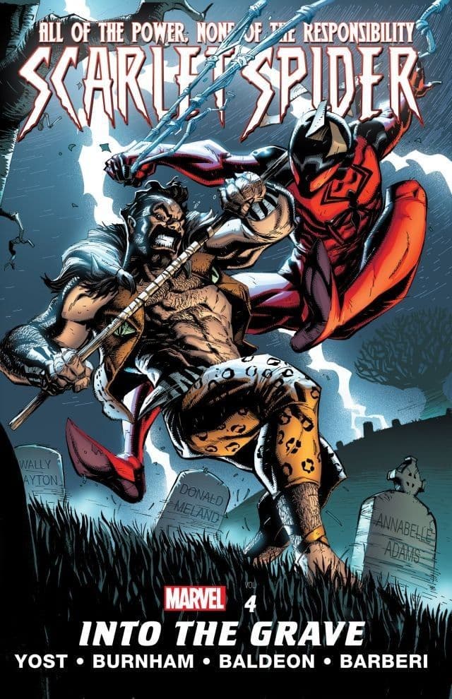 Scarlet Spider, Vol. 4: Into the Grave book cover