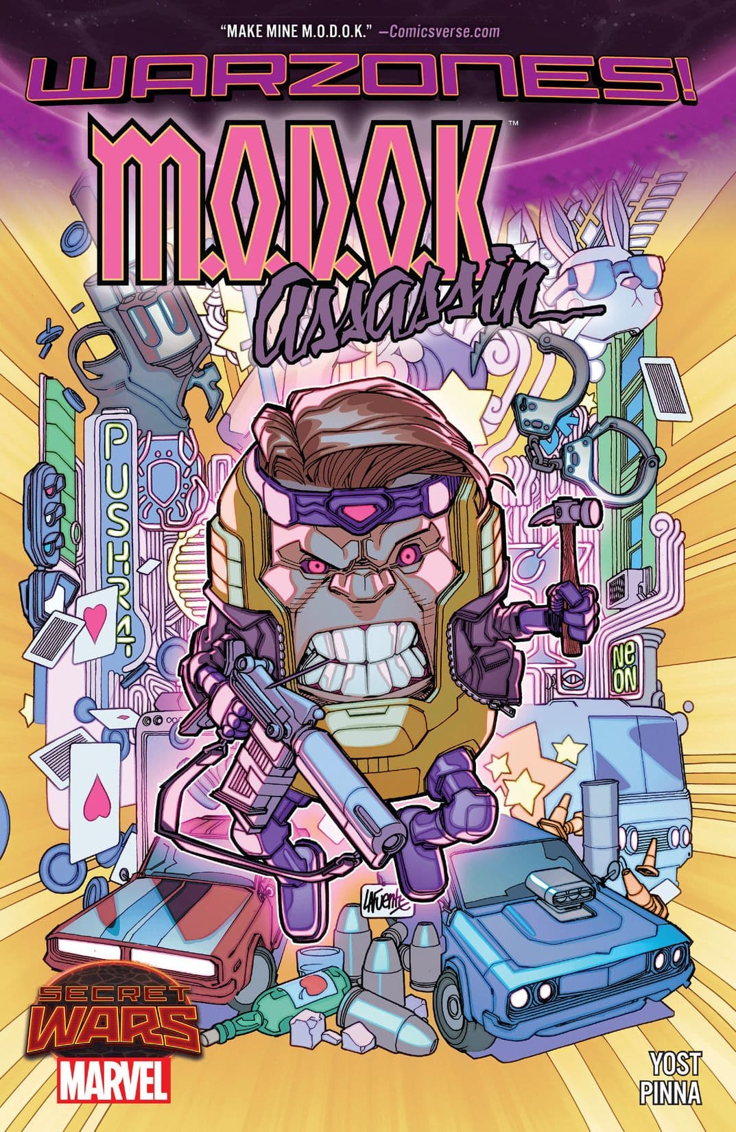 M.O.D.O.K. Assassin book cover