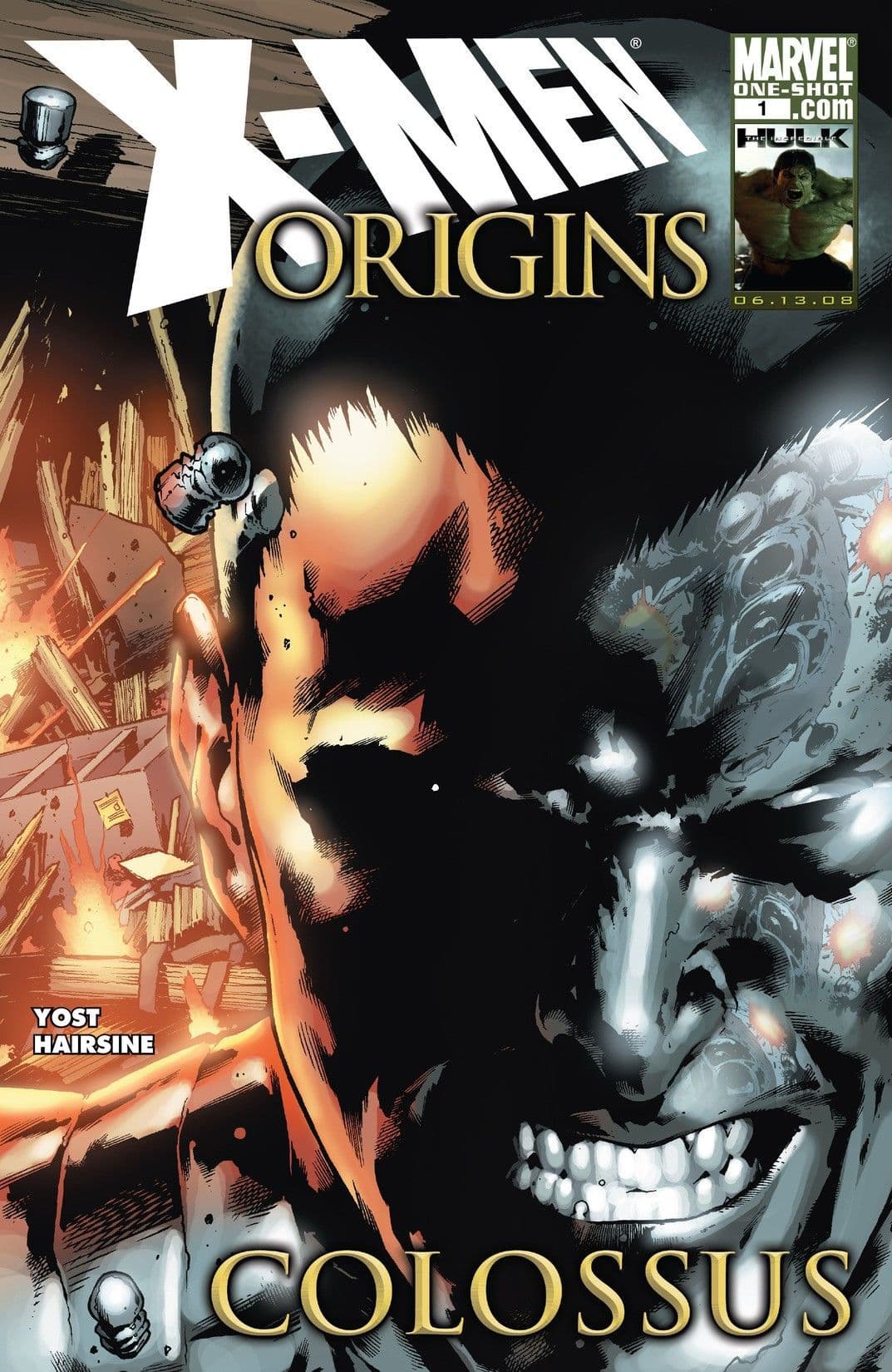 X-Men Origins: Colossus #1 book cover