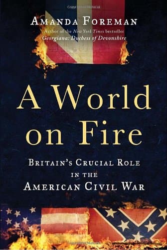 A World on Fire: Britain's Crucial Role in the American Civil War book cover