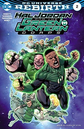 Hal Jordan and the Green Lantern Corps #2 book cover