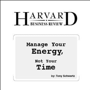 Manage Your Energy, Not Your Time book cover