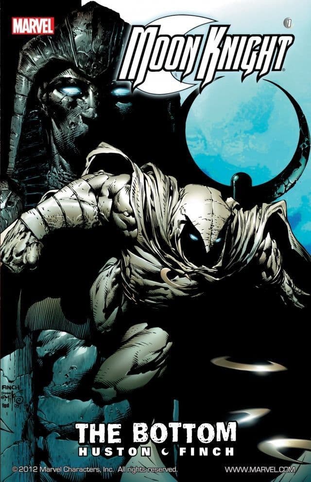 Moon Knight, Volume 1: The Bottom book cover
