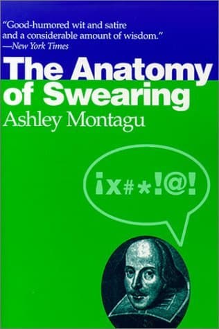The Anatomy of Swearing book cover
