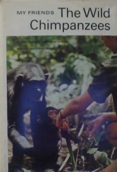 My friends, the wild chimpanzees, book cover